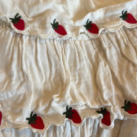 Hanna Andersson Dress with Strawberry Embroidery